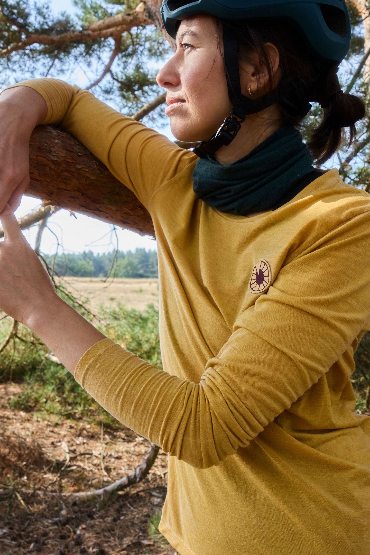 Escape Merino Long Sleeve - Curcuma